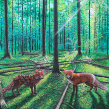 Load image into Gallery viewer, Iteration 45: Fox Hollow - Canvas