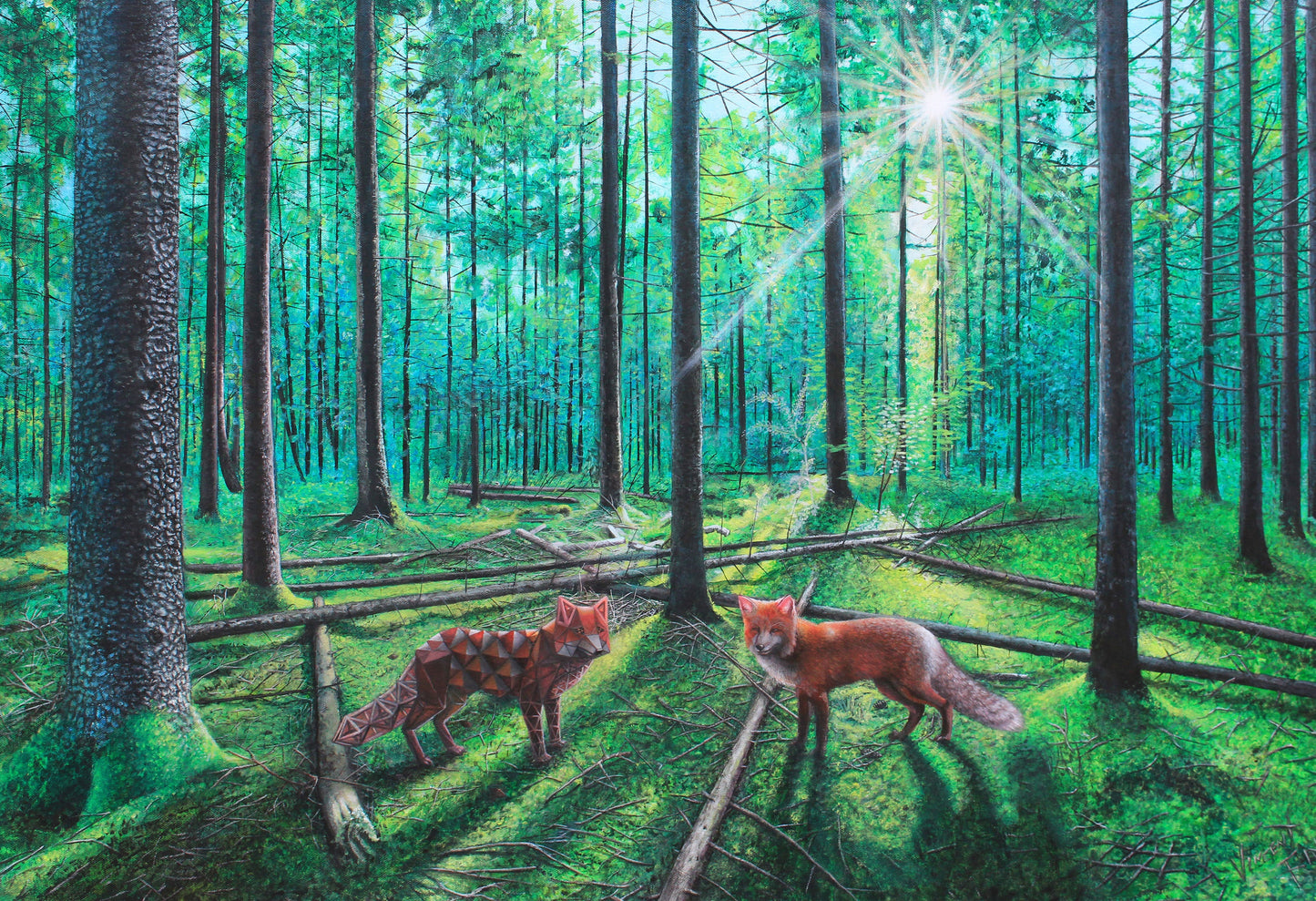 Iteration 45: Fox Hollow - Canvas