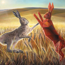 Load image into Gallery viewer, Iteration 52: Follow The Wild Rabbit - Canvas