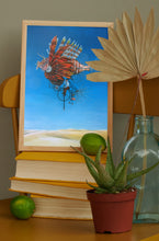 Load image into Gallery viewer, Lionfish Bicycle Ride - Giclee