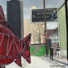 Load image into Gallery viewer, you will own nothing, eat the bugs, and be happy, WEF, World Economic Forum, klaus schwab, protest art