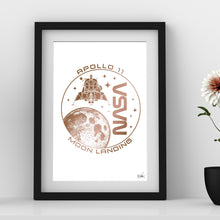 Load image into Gallery viewer, Apollo 11 Foil Print - Point 506