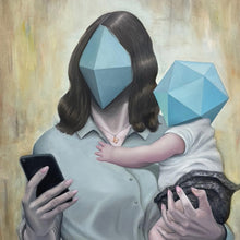 Load image into Gallery viewer, mother and child art