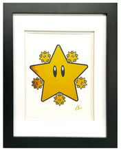 Load image into Gallery viewer, Fractal Star Power Foil Print