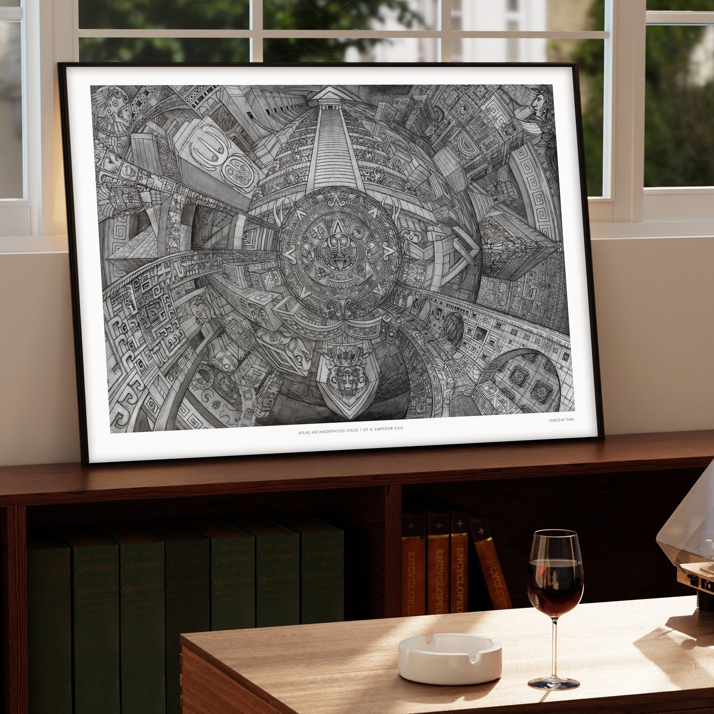 Atlas Metamorphosis Stage 1 of 4: Emperor Egg Poster