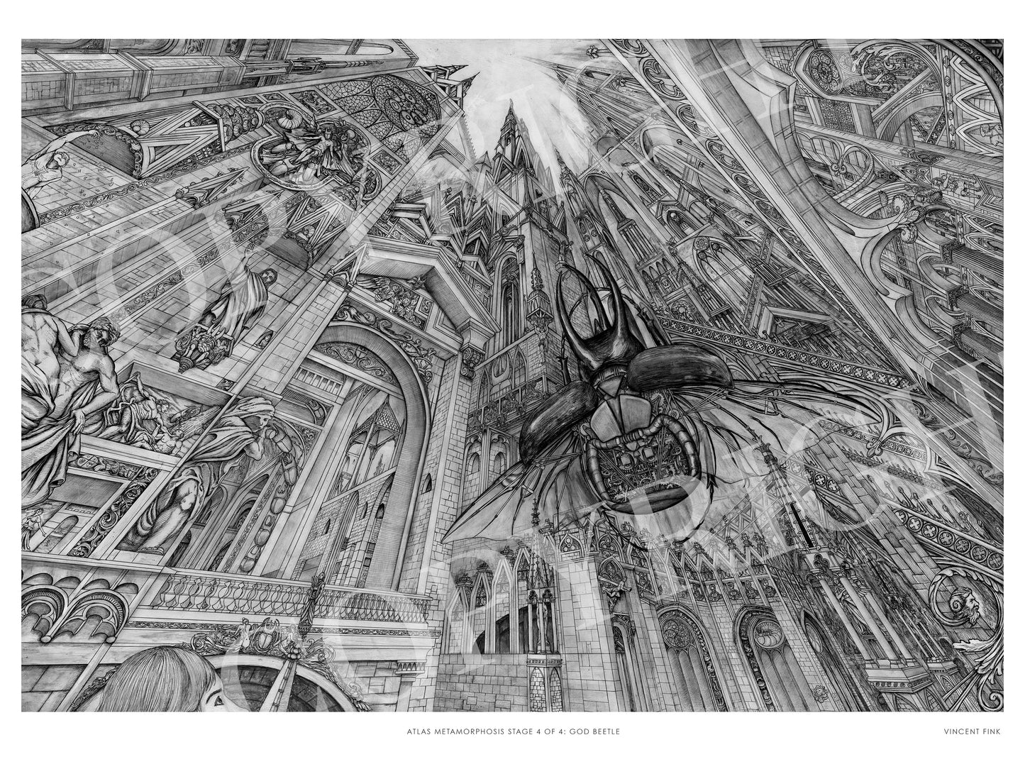 Atlas Metamorphosis Stage 4 of 4: God Beetle Poster