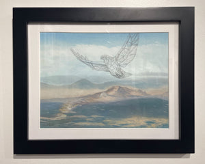 Eagle Over Mountains 2