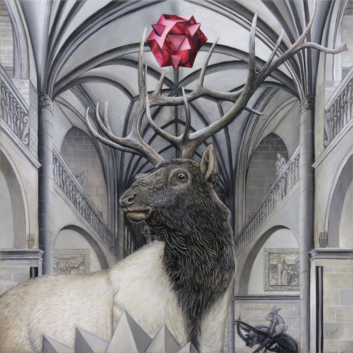 elk painting
