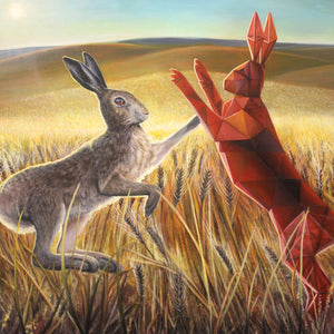 Iteration 52: Follow The Wild Rabbit - Canvas