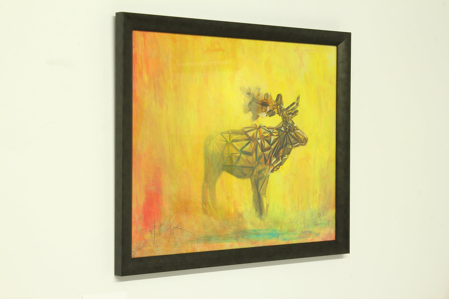 Elk Fractal Large Framed