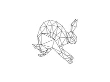 Load image into Gallery viewer, GEOMETRIC RABBIT
