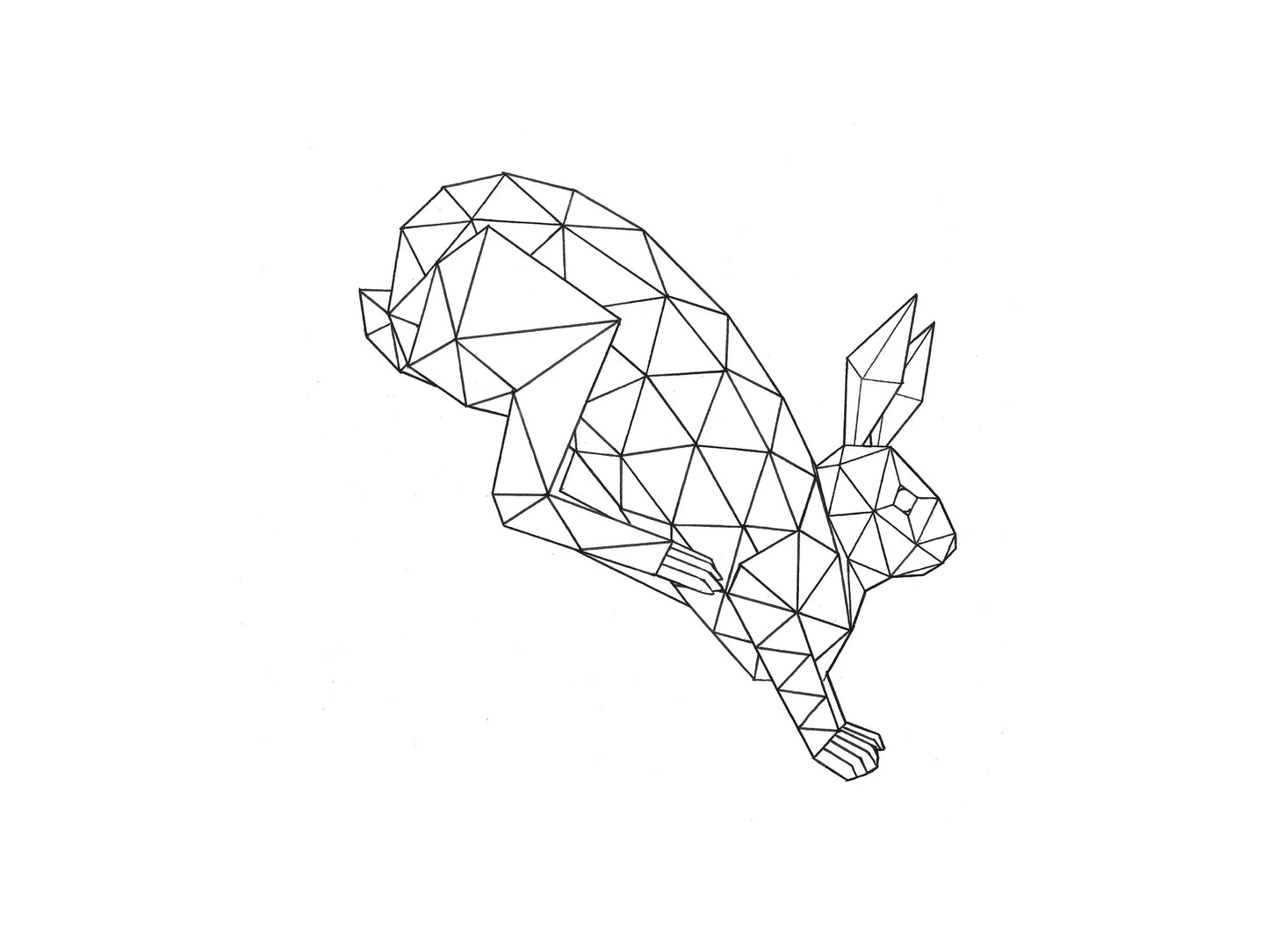 The Race Set (Fox & Rabbit) - Ink