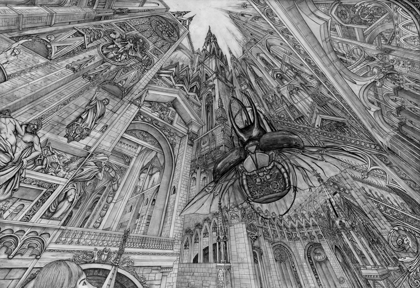 Atlas Metamorphosis Stage 4 of 4 God Beetle - Puzzle
