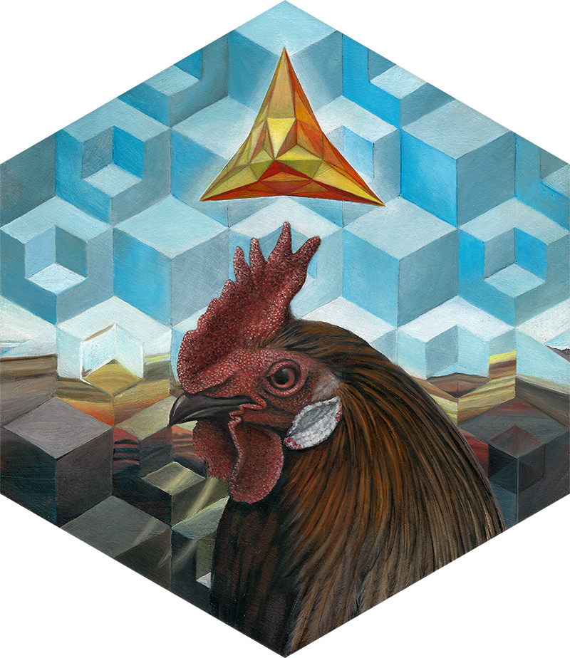 Rooster - Giclee