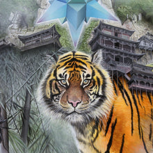 Load image into Gallery viewer, tiger painting, surreal tiger
