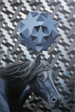 Load image into Gallery viewer, Iteration 88: Horse/Black Mirror
