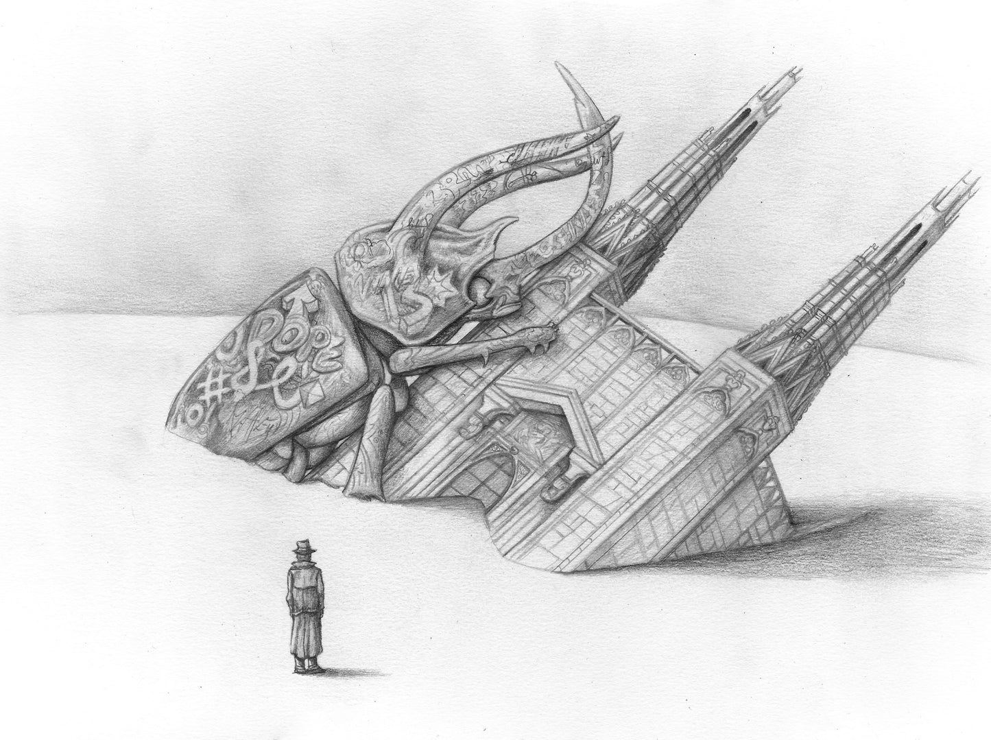 Beyond Atlas 1 Art | Original Art Paintings | Vincent Fink Art