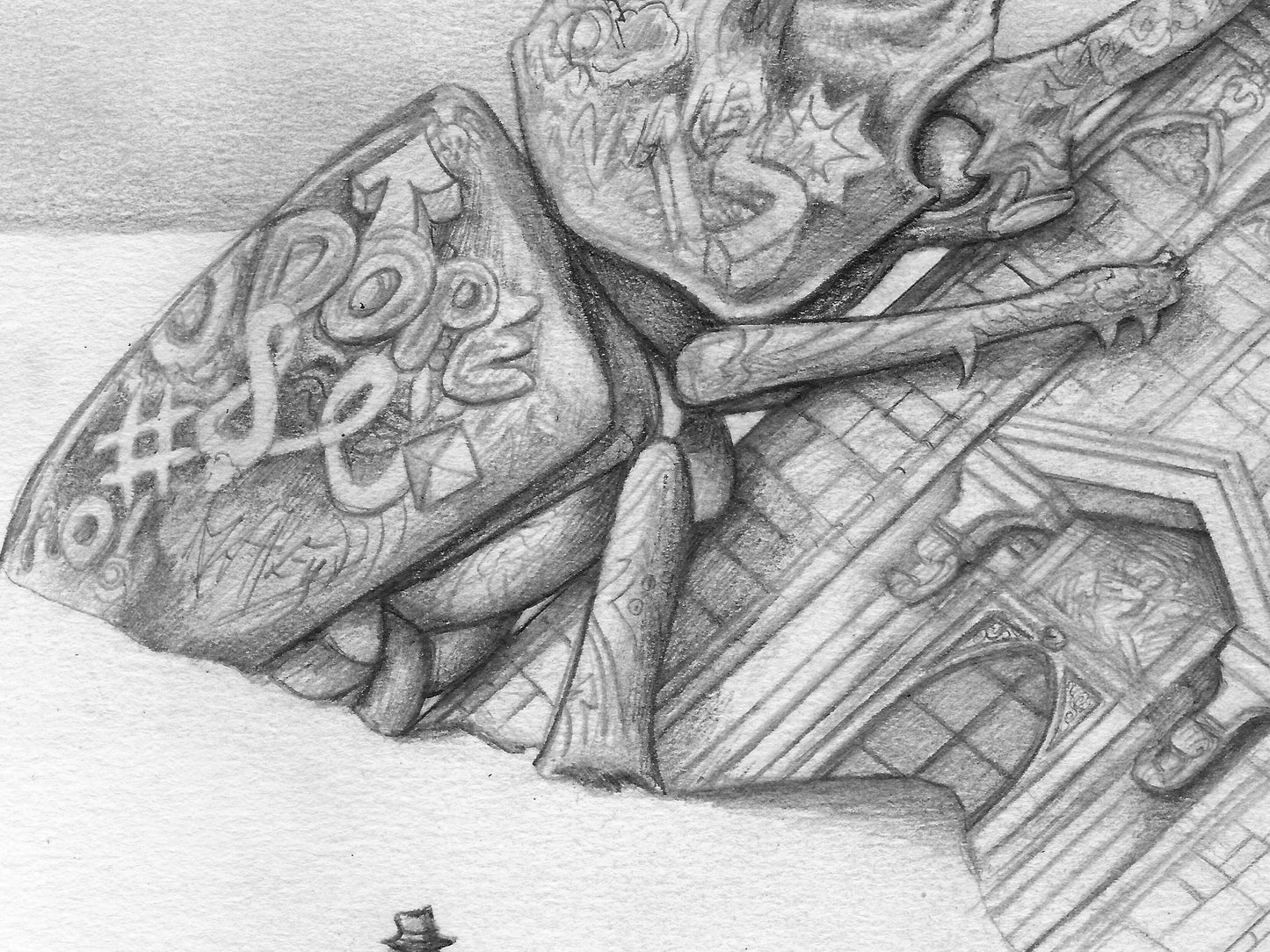 Beyond Atlas 1 Art | Original Art Paintings | Vincent Fink Art