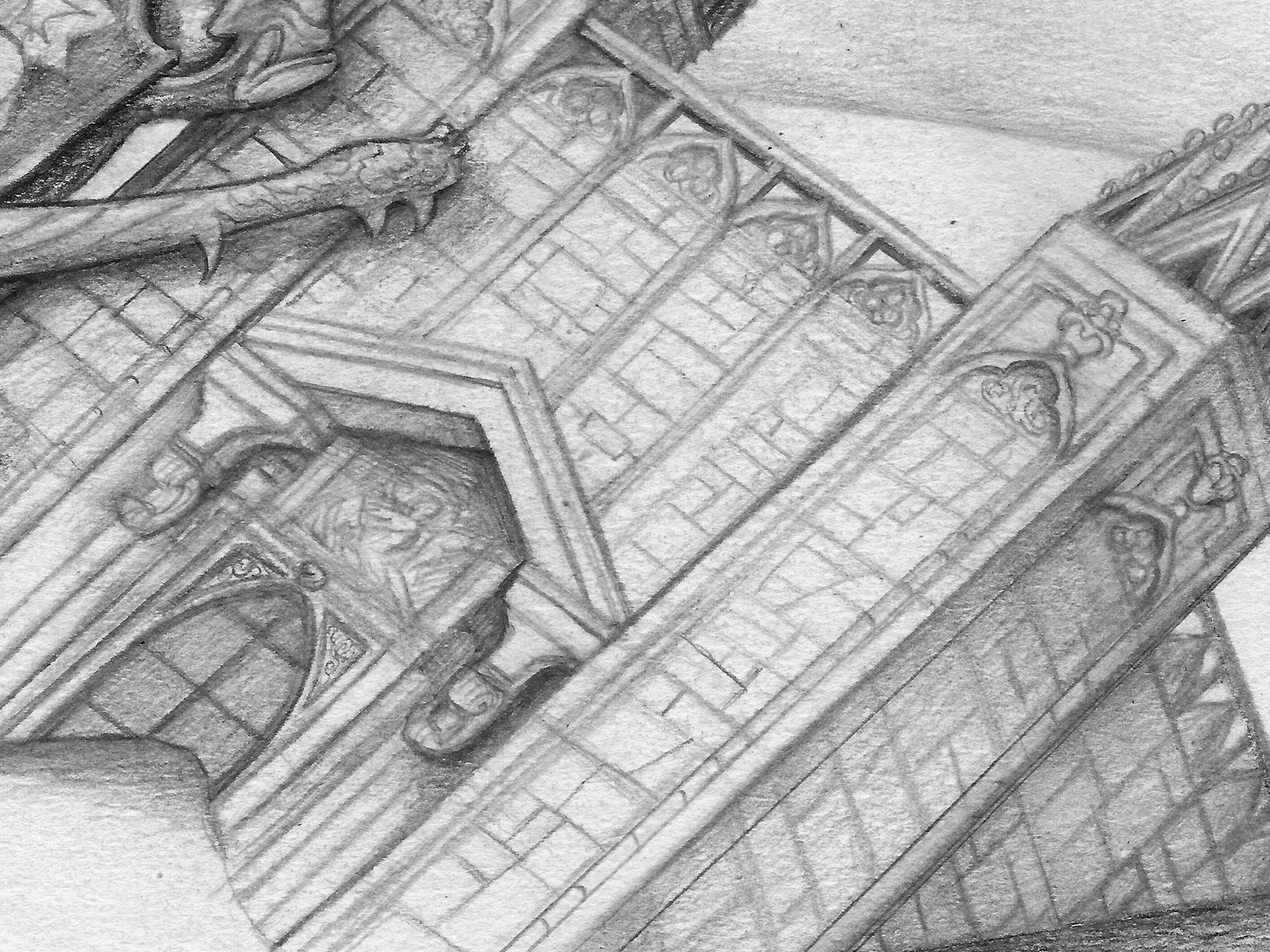 Beyond Atlas 1 Art | Original Art Paintings | Vincent Fink Art