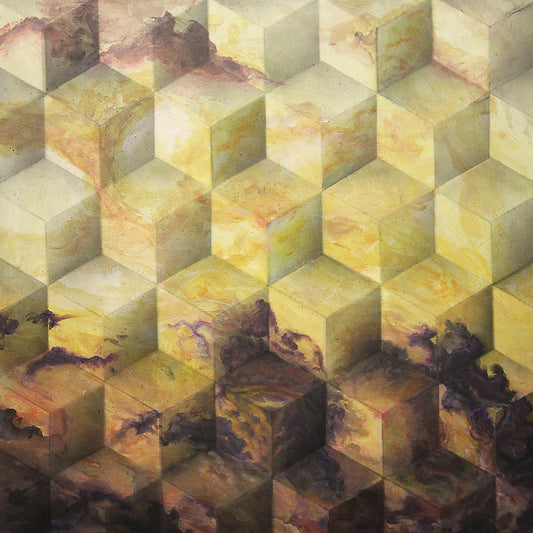 Iteration 72: Marble Hexagonal Sky