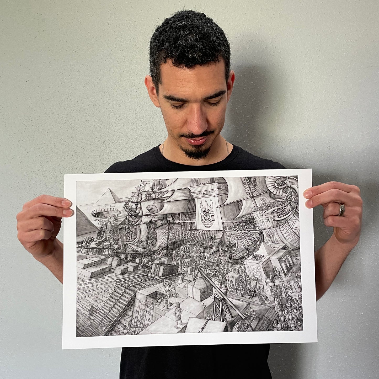 Atlas Metamorphosis Stage 3 of 4: King Pupa