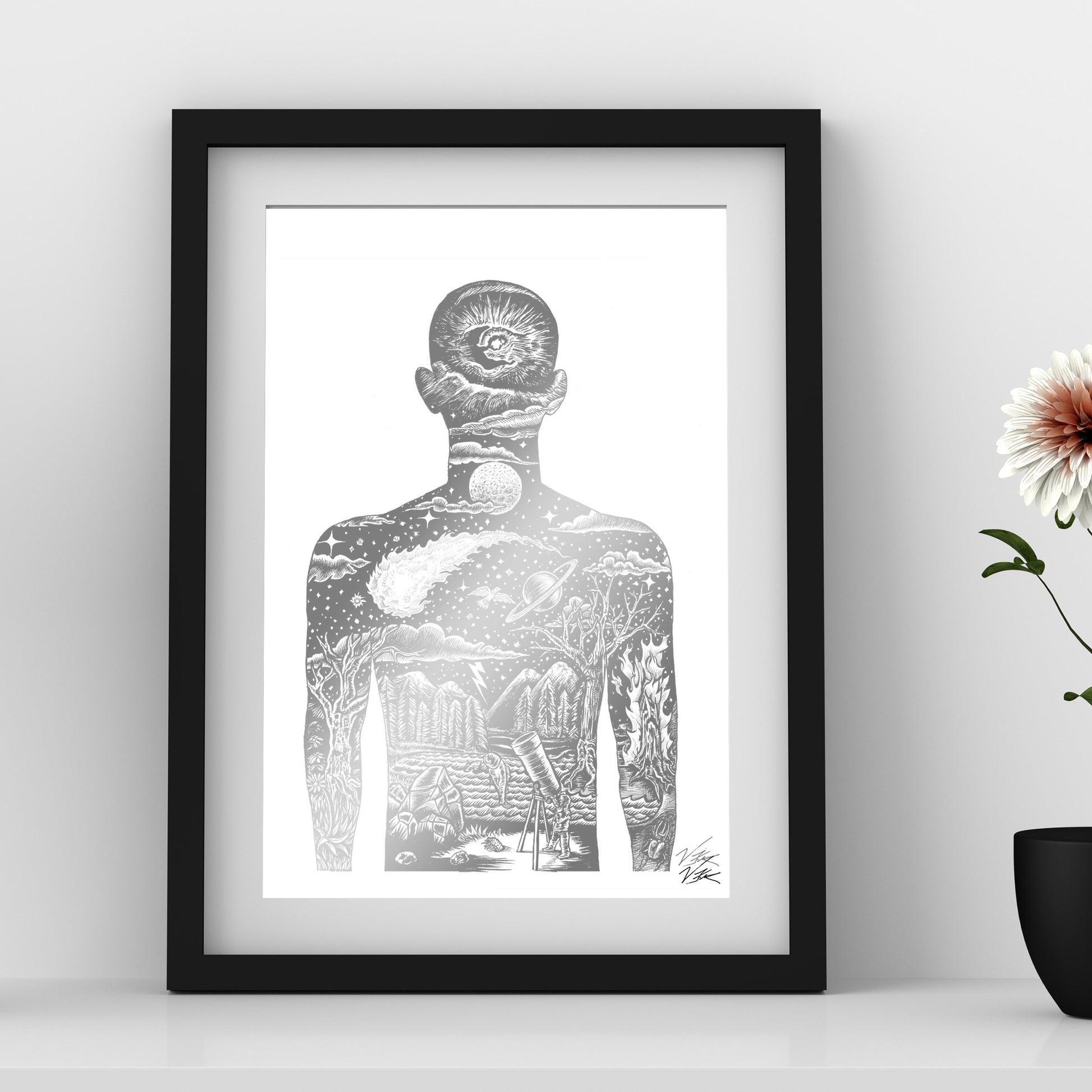 Starman Foil Print - Point 506
