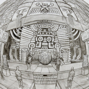 aztec drawing