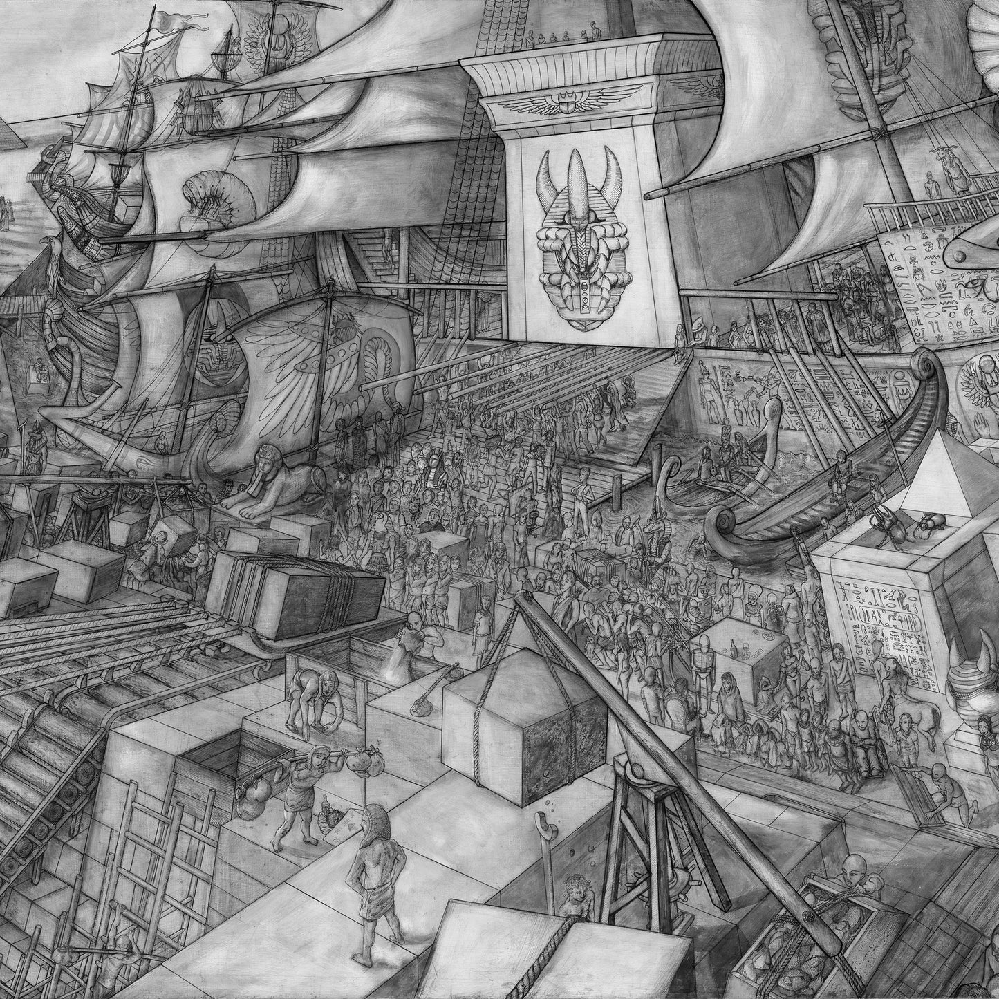 Atlas Metamorphosis Stage 3 of 4: King Pupa