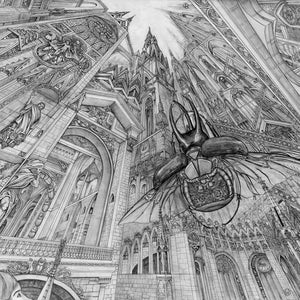 cathedral drawing